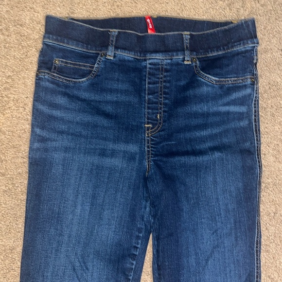 SPANX Flare Jeans Midnight Shade Large - Picture 6 of 10